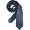 Cravate étroite Slim Line, Couleur Bleu et Gris à carreaux, lavable