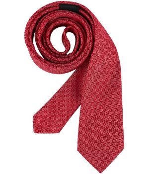 Cravate étroite Slim Line, Couleur Rouge, lavable