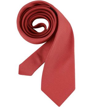 Cravate rouge, lavable