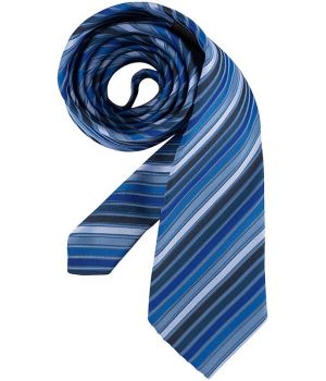 Cravate, rayures bleues, Lavable au lave linge