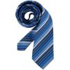 Cravate, rayures bleues, lavable