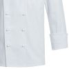 Veste cuisinier manches longues coton