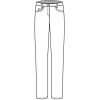 Pantalon Femme de Cuisine et de Service, Dessin