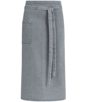 Tablier Bistro Gris clair Denim