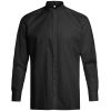 Chemise Manches Longues, Stretch, Noir