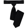 Cravate de service Homme Femme  Noir