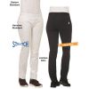 Pantalon Femme, Coupe Slim Fit, Elastiqué à la taille, Stretch