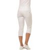 Pantacourt Femme, Coupe Slim Fit, Elastiqué à la taille, Stretch