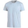 Tee-shirt pour hommes et femmes, Col rond, Bleu clair