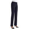 Pantalon Femme, Tissu Stretch Confortable et Résistant, Marine