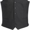 Gilet de Costume Homme, Tissu Stretch Confortable et Résistant, Anthracite