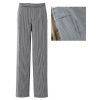 Pantalon cuisinier coton teinture Color for life Rayé Noir-gris