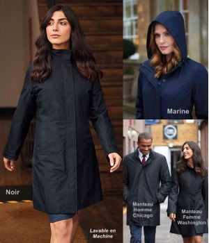 manteau deperlant femme