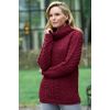 Magnifique Pull Irlandais, Fuchsia