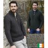 Magnifique Pull Irlandais pour Homme, Laine Mérinos Super Douce