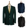 Blazer homme club, veste droite, Coupe classique, entièrement doublé