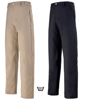 Pantalon Cuisine Homme, Ceinture élastiquée, Adolphe Lafont, Taille 4.