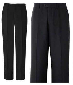 Croquis pantalon homme sans plis lâchés