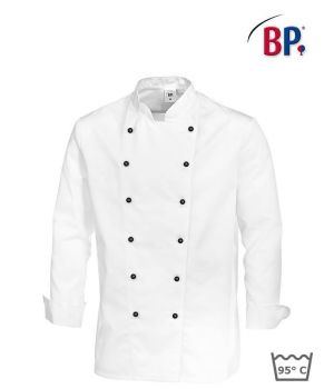 Veste Cuisinier, Manches avec manchettes, Peut bouillir, polyester coton