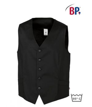 Gilet Serveur Barman, Confort Stretch, peut bouillir, Tailles 38 à 56.