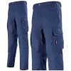 Pantalon de Travail Row Bleu Marine Adolphe Lafont, Ceinture Elastiquée