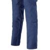 Pantalon de Travail Row Bleu Marine Adolphe Lafont, Ceinture Elastiquée