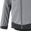 Veste SoftShell Adolphe Lafont, Col Montant, Fermeture par Zip, Gris chiné