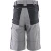 Bermuda short de travail d'été, Gris et noir, Dos