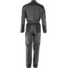 Combinaison Professionnelle Adolphe Lafont, Double Zip, Noir-gris, Dos