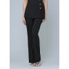 Pantalon esthéticienne fluide bi-stretch Noir