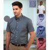 Chemise Homme, Coupe Ajustée, Manches Courtes, Royal Oxford