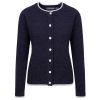 Gilet Cardigan Femme, Marine