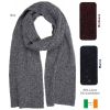 Magnifique Echarpe Irlandaise Femme ou Homme, Rich Navy