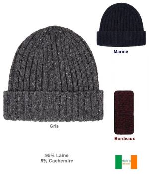 Magnifique Bonnet Irlandais Femme ou Homme, Doux et Chic