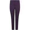 Pantalon Femme, Jambe Fine, Couleur Prune