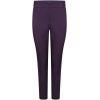 Pantalon Femme, Jambe Fine, Couleur Prune