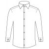 Chemise Blanche Homme, Coupe Slim, 100% Coton, Sans Repassage