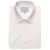 Chemise Homme, Manches Courtes, Coupe Slim, 100% Coton