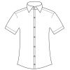 Chemise Homme, Manches Courtes, Croquis