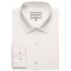 Chemise Blanche Homme, Coupe Classique, 100% Coton, Sans Repassage