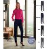 Pantalon Femme, Coupe Slim, Chic et Raffiné, Polyester Laine et Lycra