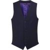 Gilet de costume Homme, Bleu marine