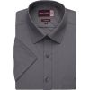 Chemise Manches Courtes, Coupe Classique, Grise