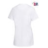 Blouse Médicale Femme Stretch, Blanc, Dos