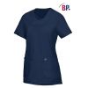 Blouse Médicale Femme Stretch, Bleu nuit