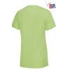 Blouse Médicale Femme, Tissu Stretch, Vert clair, Dos