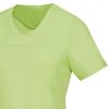 Blouse Médicale Femme, Vert clair, Encolure Moderne