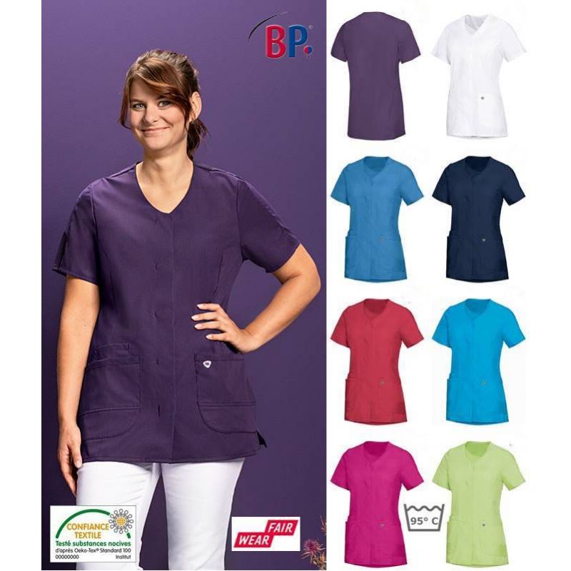 CHEMISE - CHEMISETTE 2023 Blouse Médicale Femme,Blouse de Travail