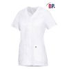 Blouse Médicale Femme, A Boutonner, Blanche