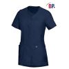 Blouse Médicale Femme, A Boutonner, Bleu nuit